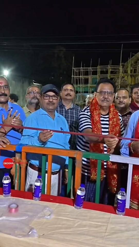 बिलासी दुर्गा पूजा के पूजा कार्यालय का सुनील खवाड़े ने किया शुभारंभ