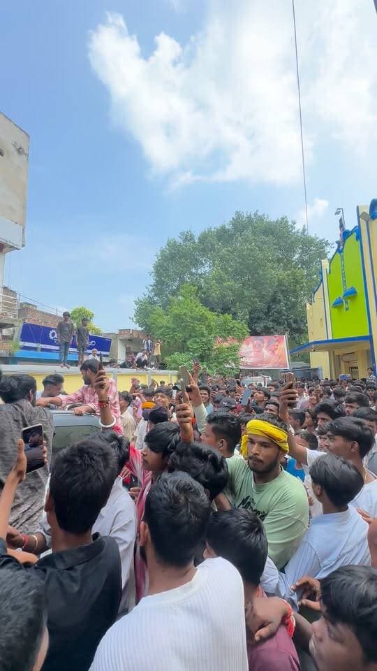 Magahi king ka grand entry