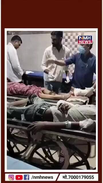 नीमच में रॉन्ग साइड बाइक ने परिवार को मारी टक्कर, 2 साल की बच्ची समेत 5 घायल, हाथ-पैर में फ्रैक्चर