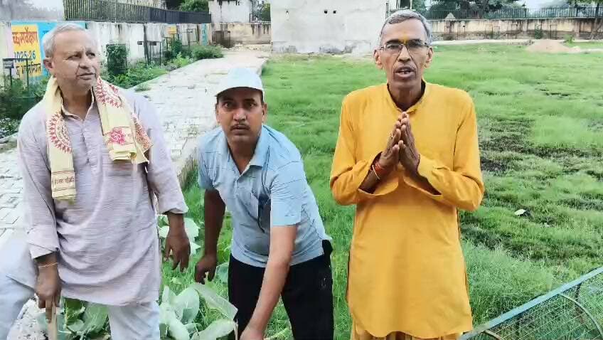 #वृक्षारोपण___
#गायत्री_परिवार_द्वारा_गांधी_पार्क_में_लगाए_पेड़
#बृजनगर______