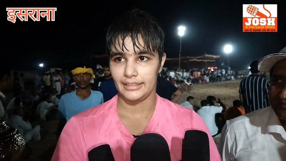 मांडी दंगल मे मुस्कान नरवाल ने जीते एक लाख की कुश्ती, जानिए क्या बताया.....