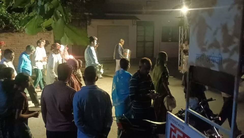 पांसल के प्रोग्राम का नजारा