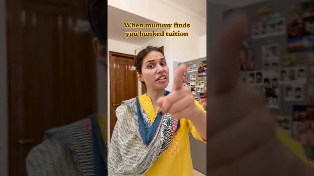When mummy finds you bunked tuition | Salonayyy | Saloni Gaur