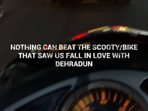 No BMW, no Mercedes can ever compare to the scooty that gave us our Dehradun memories ❤️
Follow @littledehradunstories for more such relatable content and love !❤️
.
.
.
.
.
.
.
.
.
.
.
.
.
.
#dehradun #dehradunblogger #littledehradunstories
(Dehradun , Uttarakhand , views , beautifulplaces ,landscapes,perfect ,cool , love , dehradun , vacation, bestplaces , resorts , hotels , photography , videography , reels )