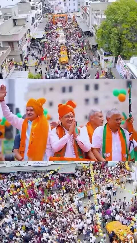 राजस्थान नगर निकाय चुनावों में भाजपा 4,179 वार्ड जीतकर सबसे बड़ी पार्टी बनी। मुख्यमंत्री भजनलाल शर्मा के रोड शो और जनसभाओं से लेकर स्थानीय समीकरणों तक—इन नतीजों ने राजस्थान की शहरी राजनीति की नई तस्वीर सामने रखी है। क्या यह बदलते राजनीतिक रुझानों का संकेत है?
#Rajasthan #RajasthanCivicPolls #BJP #BhajanlalSharma #UrbanPolitics MunicipalElections PoliticalAnalysis