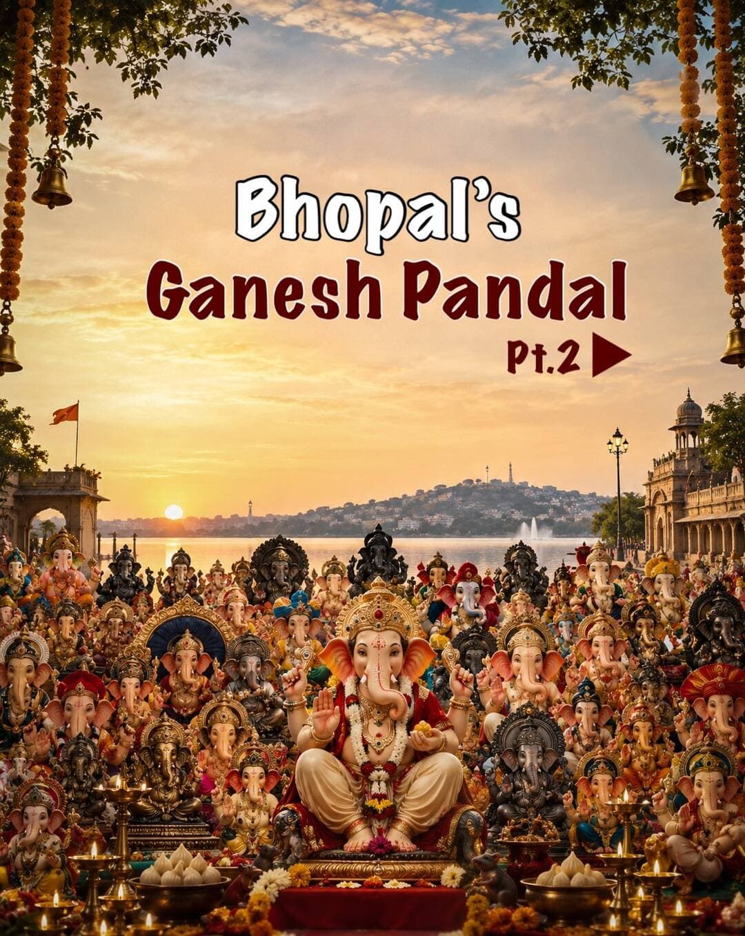 And here comes Part 2 of Bhopal’s Ganesh Pandals. ❤️✨
There’s something special about seeing the city come alive during Ganesh Chaturthi — beautifully decorated pandals, music, lights, and above all, the feeling of devotion in the air.
If you missed Part 1, consider this your sign to explore more of Bhopal’s Ganesh Utsav. And if you know someone who can’t visit these pandals themselves, share this carousel with them. ❤️
But if you’re in Bhopal and have some time, don’t just save this post — take your family along and experience these Ganesh Pandals in Bhopal in person.
Because some moments are meant to be experienced, not just seen on a screen. ✨
📍 Bhopal, Madhya Pradesh
#ganeshchaturthi #ganeshutsav #bhopal #ganpatibappa #bhopalganeshutsav
:Bhopal Ganesh Pandals, Ganesh Pandals in Bhopal, Ganesh Chaturthi Bhopal, Ganesh Utsav Bhopal, Ganpati Pandals Bhopal, Bhopal Ganesh Festival, Ganpati Bappa Bhopal, Ganesh Darshan Bhopal, Bhopal Festival, Ganesh Chaturthi