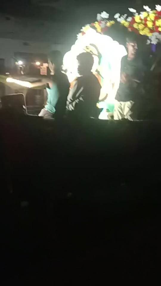 मदनपुर में गणपति बप्पा की विसर्जन