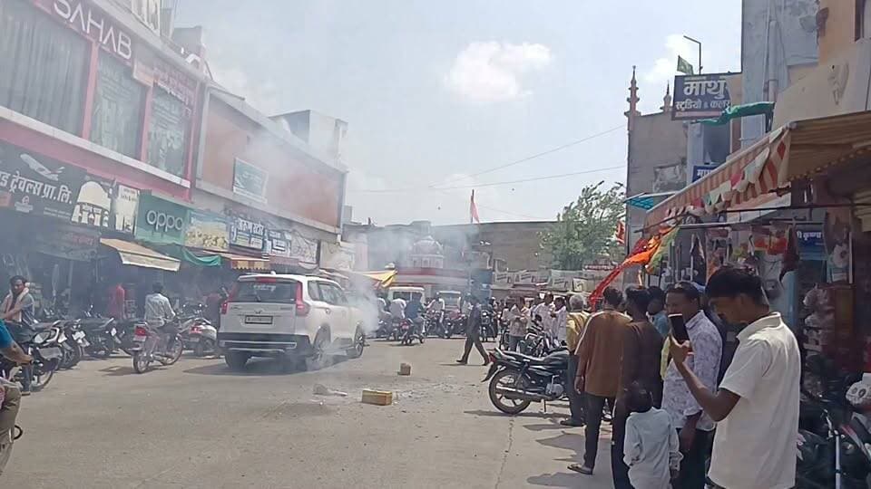 डीडवाना नगर परिषद सभापति भंवर लाल पंवार की जीत पर जश्न आतिशबाजी #live #viral #chunav #didwanajila