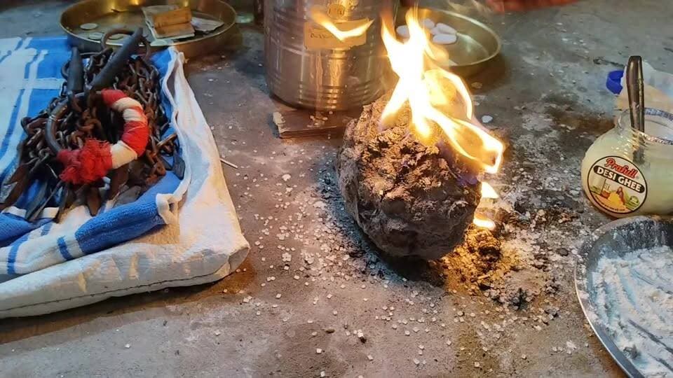 गांव दुसानी से गोगा जी महाराज का जागरण