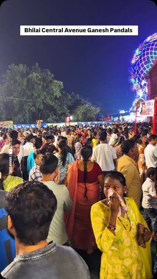 Bhilai Central Avenue Ganesh Pandals
#hamar_durg #bhilai #bhilaians #ganeshutsav #ganeshchaturthi