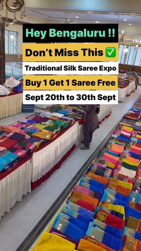 📍Renuka Devi Mandira, Doddabanaswadi, Bangalore Sept 14th
Sept 20th to 30th Sept
#nammabengaluru #krpuram #kammanahalli #kalyannagar #bangaloreshopping