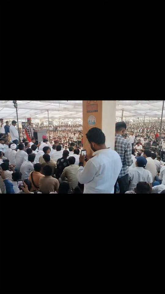 #नागौर सांसद हनुमान बेनीवाल बोले, मै जहां भी जाता न्याय हो जाता!! खरनाल में में क्या कहा!!