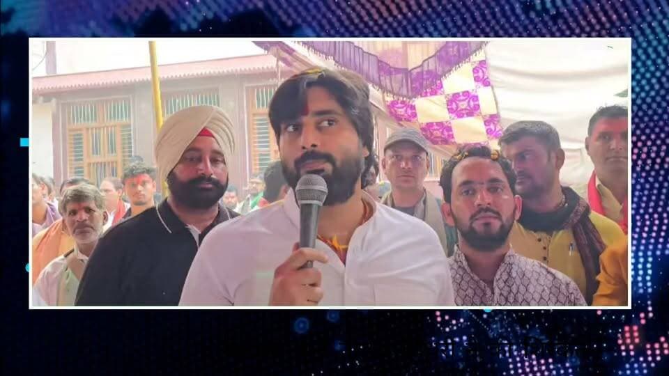 भुलवाना गाँव में धूमधाम से गणपति विसर्जन, भाजपा नेता उत्कर्ष चौधरी ने DUSU चुनाव पर भी रखी बात