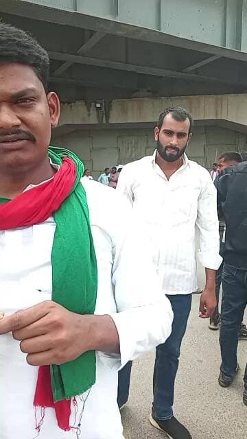 धर्मेंद्र यादव के स्वागत में