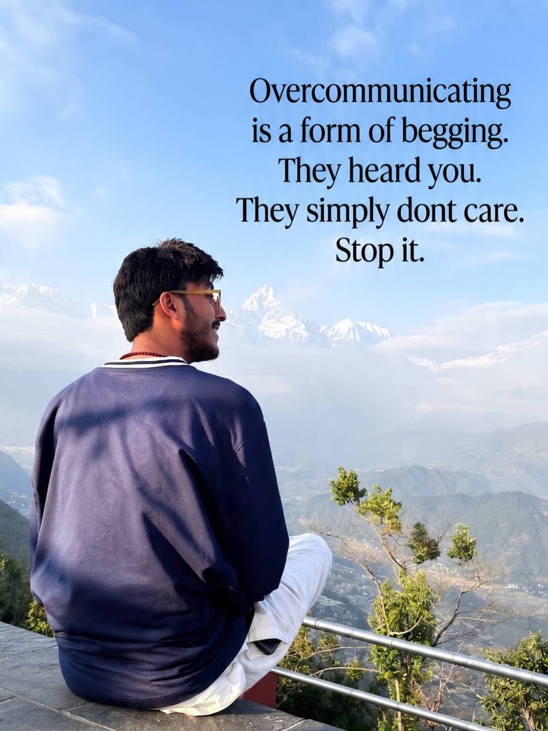 Stop ЁЯЪл it!
<nis:link nis:type=tag nis:id=lifequotes nis:value=lifequotes nis:enabled=true nis:link/> <nis:link nis:type=tag nis:id=travel nis:value=travel nis:enabled=true nis:link/> <nis:link nis:type=tag nis:id=nepal nis:value=nepal nis:enabled=true nis:link/> <nis:link nis:type=tag nis:id=influencer nis:value=influencer nis:enabled=true nis:link/> <nis:link nis:type=tag nis:id=viral nis:value=viral nis:enabled=true nis:link/>