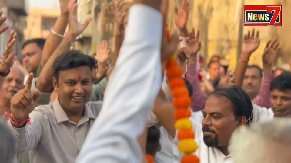 हिण्डौन सिटी में पर्युषण पर्व पर भव्य चैत्य परिपाटी यात्रा, 170 से अधिक श्रद्धालुओं ने लिया भाग #news7 rajasthan