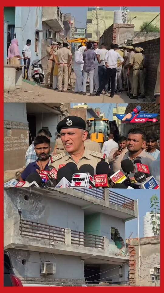अपराध की कमाई पर चला बुलडोजर, गैंगस्टर का अवैध मकान ध्वस्त!