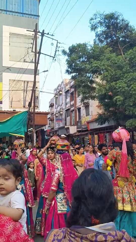 जल झूलनी एकादशी चल समारोह शामगढ़ लाइव