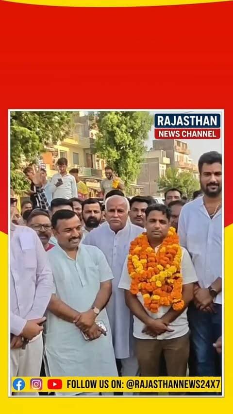तखतगढ़ : उपाध्यक्ष बने पारस घांची