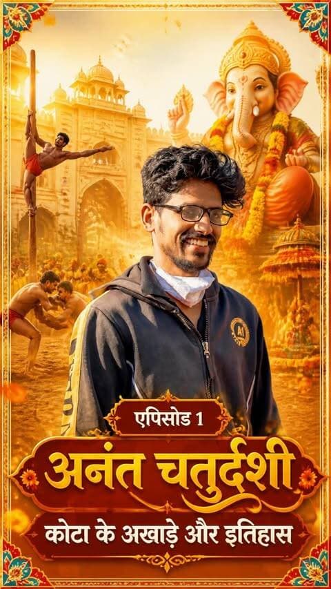 एक ठेला, कुछ लोग और गणेश प्रतिमा…
यहीं से शुरू हुआ कोटा के अनंत चतुर्दशी जुलूस का सफर। 🙏
आज इसी जुलूस में 70 से ज्यादा अखाड़े शामिल होते हैं, जहाँ अखाड़ेबाज अपने हैरतअंगेज करतबों से लोगों को रोमांचित करते हैं। 🔥
और इस बार जुलूस में अनुमानित 5 लाख लोगों के शामिल होने की उम्मीद है।
एक छोटी-सी शुरुआत से लेकर लाखों लोगों के इस महा उत्सव तक—
कोटा के अखाड़े सिर्फ करतब नहीं, एक विरासत संभाल रहे हैं। ❤️
Special thanks @choti.samadh.vyayamshala
@hardol_mallakhamb_academy
#Kota #AnantChaturdashi #AnantChaturdashiJulus #KotaHistory #KotaAkhada Akhada Rajasthan Hadoti KotaHike