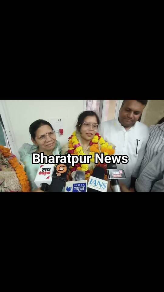 Bharatpur News डिप्टी मेयर अंबिका सैनी बोली.. शहर के विकास में नहीं आएगी कोई कमी...!