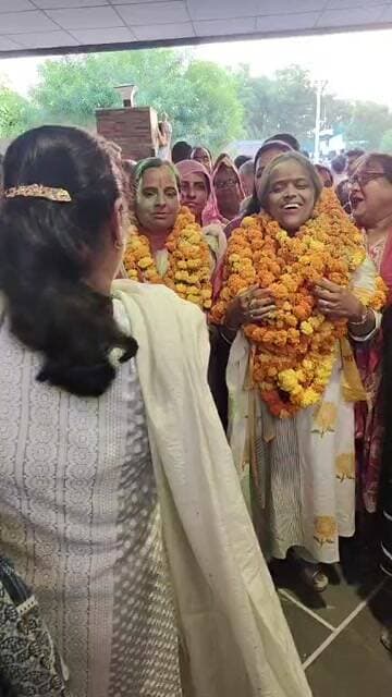 सभापति सोनू बंसल के निर्वाचित होने पर जशन सीधा प्रसारण