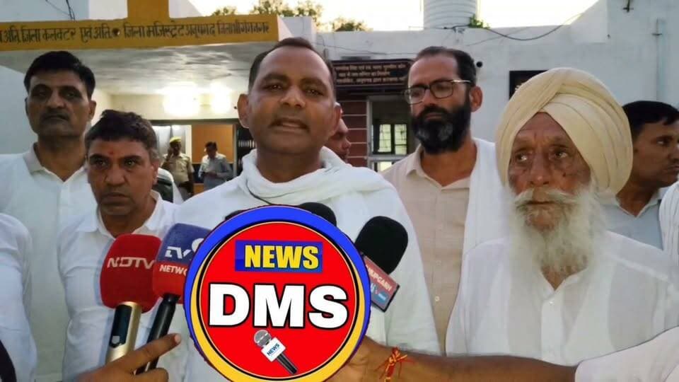 प्रशासन से वार्ता के बाद श्योपत मेघवाल ने दिखाई आँखे