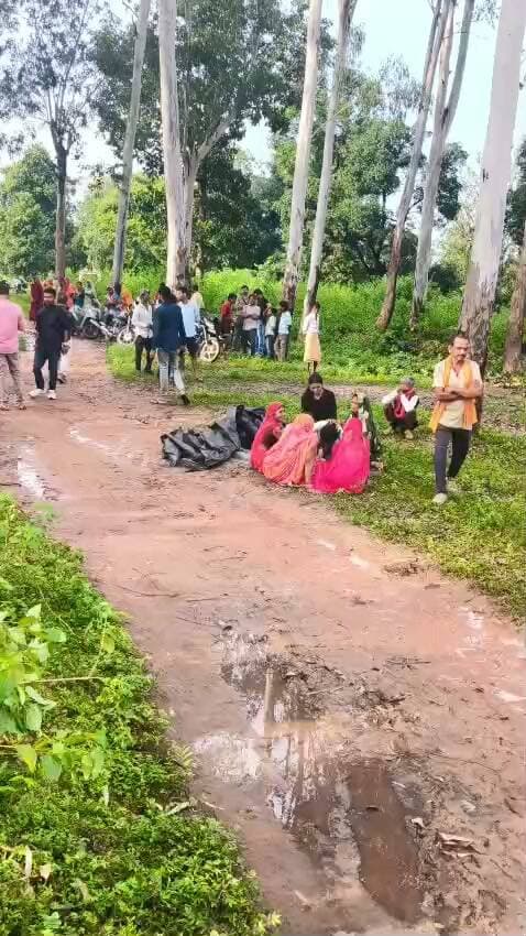 *गोपालपुर जंगल में हादसा: लकड़ी की चपेट में आने से मजदूर की मौत रोते बिलखते परिवार जन
*बिड़ला कारपोरेशन की अंडरटेकिंग "TMC" के लिए कट रही थी लकड़ी....फारेस्ट विभाग के ठेकेदार के जिम्मे थी कटाई...मौके पर शासकीय अमला मौजूद...