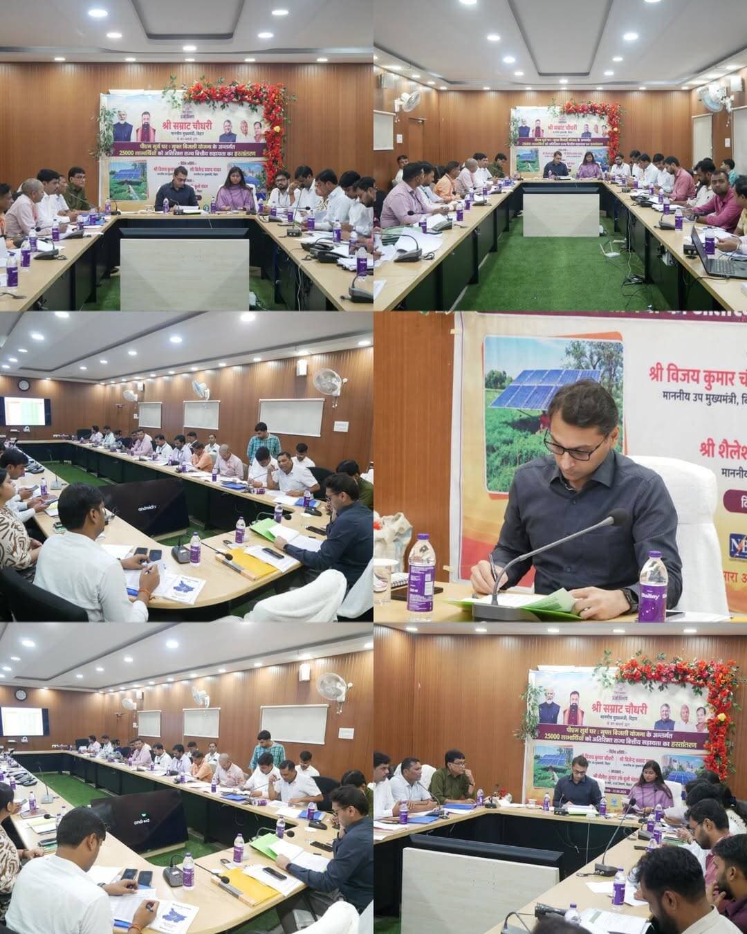 बैंकों के लचर प्रदर्शन पर डीएम सख्त, कहा—ऋण स्वीकृति एवं डिस्बर्सल में शिथिलता बर्दाश्त नहीं
समाहरणालय स्थित विमर्श सभा कक्ष में आज जिला परामर्शदात्री समिति, जिला स्तरीय समीक्षा समिति एवं जिला स्तरीय क्रियान्वयन समिति की संयुक्त बैठक जिलाधिकारी श्री तनय सुल्तानिया की अध्यक्षता में आयोजित हुई।
बैठक में विभिन्न बैंकों के ऋण स्वीकृति, डिस्बर्सल एवं सरकार की प्राथमिकता वाली योजनाओं के क्रियान्वयन की समीक्षा की गई।
समीक्षा के दौरान बैंकों के लचर प्रदर्शन, ऋण स्वीकृति एवं डिस्बर्सल में अनावश्यक विलंब तथा विभिन्न योजनाओं के लंबित आवेदनों पर जिलाधिकारी ने कड़ी नाराजगी व्यक्त की।
उन्होंने बैंक अधिकारियों को स्पष्ट निर्देश दिया कि लाभुकों को समय पर ऋण उपलब्ध कराना सुनिश्चित करें। किसी भी स्तर पर अनावश्यक विलंब अथवा शिथिलता को गंभीरता से लिया जाएगा।
जिलाधिकारी ने कहा कि जिले में उद्योग, लघु उद्योग, सेवा आधारित उद्यम एवं रोजगार सृजन को बढ़ावा देना सरकार की प्राथमिकता है। इसके लिए बैंक ऋण प्रवाह में तेजी लाएं तथा सीडी रेशियो में सुधार सुनिश्चित करें।
उन्होंने पीएमएफएमई, एवं पीएम विश्वकर्मा योजनाओं के लंबित आवेदनों का शीघ्र निष्पादन करने तथा पात्र लाभुकों को समय पर ऋण उपलब्ध कराने का निर्देश दिया। साथ ही डेयरी एवं मत्स्य क्षेत्र से जुड़े किसानों को ऋण वितरण में तेजी लाने को कहा।
जिलाधिकारी ने सभी बैंकों को प्रत्येक माह नीलाम पत्र कार्यालय जाकर पंजी-9 एवं 10 का मिलान करने तथा प्रखंड एवं अनुमंडल स्तर पर भी समयबद्ध मिलान सुनिश्चित करने का निर्देश दिया।
बैठक में डीडीसी श्रीमती श्वेता भारती, एलडीएम श्री अनिल कुमार सिंह, डीपीआरओ श्री कमल सिंह, बैंकिंग प्रभारी अधिकारी श्री आशुतोष श्रीवास्तव, जीएम-डीआईसी श्रीमती प्रिया भारती, रिजर्व बैंक के प्रतिनिधि सहित सभी प्रमुख बैंकों के अधिकारी उपस्थित थे।
CMO Bihar Information & Public Relations Department, Government of Bihar
<nis:link nis:type=tag nis:id=cmsamrat nis:value=CMSamrat nis:enabled=true nis:link/> <nis:link nis:type=tag nis:id=samratchoudhary nis:value=samratchoudhary nis:enabled=true nis:link/>