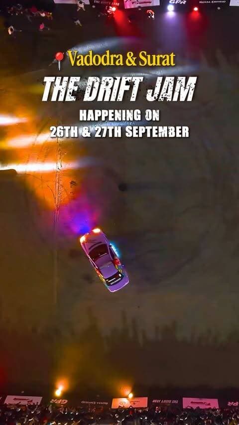 The Drift Jam is rolling up to your city!!
Surat and Vadodara, get ready to go sideways
Book your tickets now, Link in Bio! @autodeluxeindia