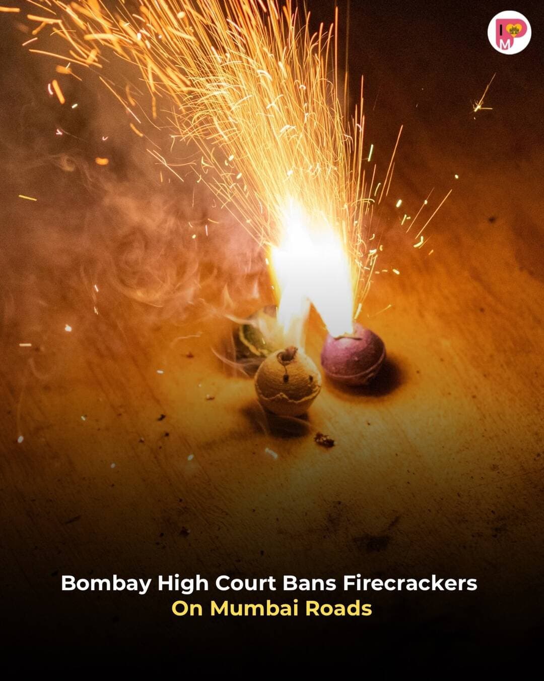 The Bombay High Court has directed that firecrackers should not be burst on Mumbai’s public roads amid concerns over noise and air pollution.
The court has also taken suo motu cognisance of rising noise pollution during the festive season and sought details from the Maharashtra government on the enforcement of existing rules.
A reminder that celebrations can continue while keeping Mumbai’s public spaces and air a little safer.
Mumbai, Bombay High Court, firecrackers, Mumbai roads, noise pollution, air pollution, Maharashtra, Diwali, firecracker ban, Mumbai news