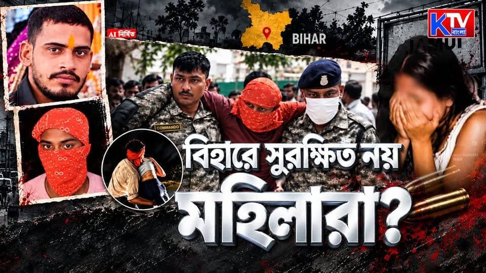Bihar,Jamui : বিহারে কিশোরীর পথ আটকে শ্লীলতাহানি! বিহারে সুরক্ষিত নয় মহিলারা?
#Bihar #Jamui #JamuiNews #BiharNews #WomenSafety #WomenSafetyInBihar #GirlHarassment #MolestationAllegation #CrimeAgainstWomen #TeenageGirl #PublicSafety #BreakingNews #LatestNews #IndiaNews #BanglaNews #বিহার #জামুই #শ্লীলতাহানিরঅভিযোগ #নারীনিরাপত্তা #মহিলাদেরনিরাপত্তা #KTVBangla