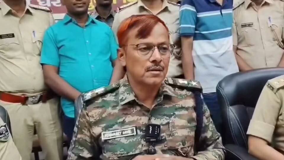 जमुई एसपी ने किया प्रेस कॉन्फ्रेंस