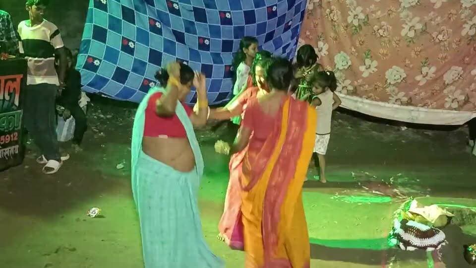लखीसराय पुरानी बाजार संतर मोहल्ला से कर्मा धर्मा त्यौहार लाइव