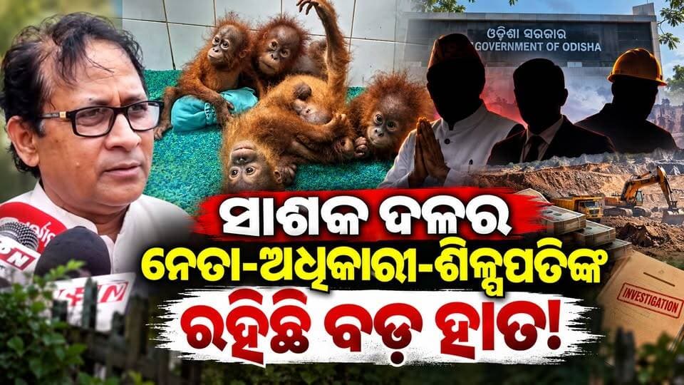 ଓରାଙ୍ଗଓଟାନ ଚାଲାଣ ପଛରେ କିଏ କହି ମନେ ଅଛି ନା...ଭୁଲି ଗଲଣି?: ଗୌତମବୁଦ୍ଧ ଦାସ ll CharchaTv
#NewsUpdate #assembly #MonsoonSession #OdishaAssembly #charchatv