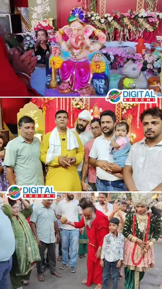 रोहतक के शिवाजी कॉलोनी स्थित जय माँ गंगा स्तुति मण्डल के पंडाल में पधारे गणपति: विराजने से पहले निकले नगर भ्रमण पर
.
#rohtak #haryana #news #digitalbhoomi #db #explore