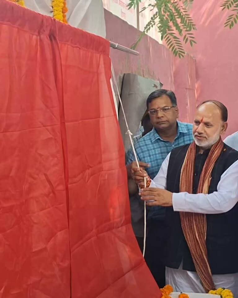 संगवाड़ी गांव में विधायक लक्ष्मण सिंह यादव ने दी करोड़ों के विकास कार्यों की सौगात#राष्ट्रीय मंत्री का हुआ भव्य स्वागत