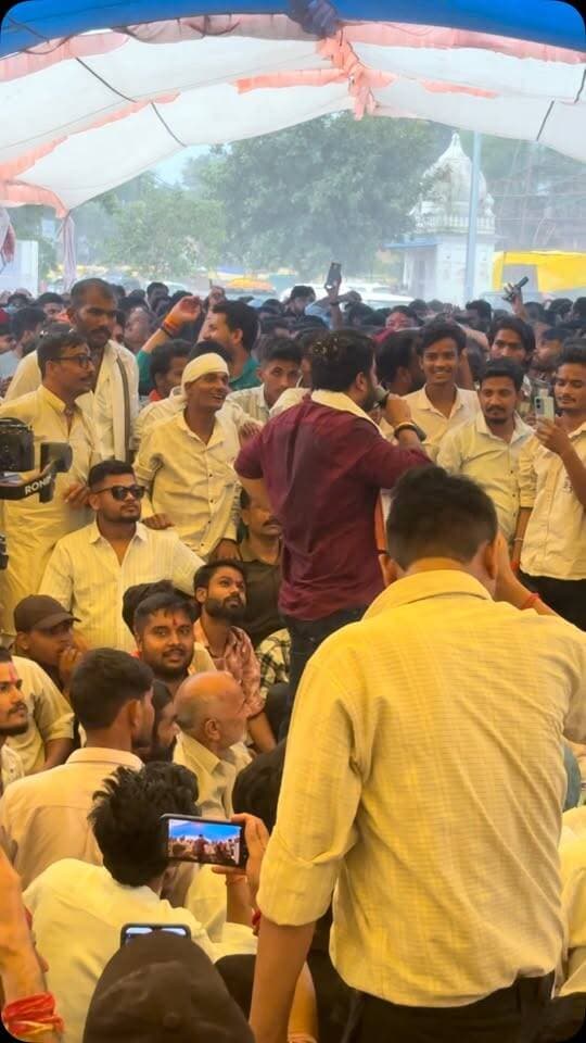 स्वर्ण समाज के आंदोलन में गूंजी स्वर्ण समाज की ललकार