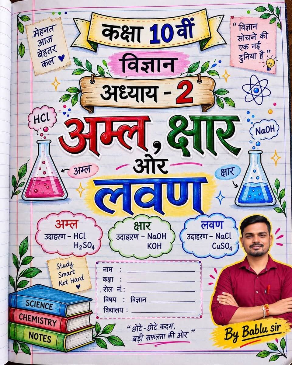 🌿📚 क्लास 10वीं विज्ञान — जड़ी-बूटी सीरीज़ 🔥
विज्ञान के सबसे महत्वपूर्ण Concepts + Exam-Oriented Facts अब आसान तरीके से! 🧪✨
अगर आप Board Exam में अच्छे नंबर का Target कर रहे हैं, तो इस सीरीज़ को पूरा जरूर देखें। 💯
👉 पोस्ट पसंद आए तो Follow करें
👉 अपने दोस्तों के साथ Share करें
👉 अगली जड़ी-बूटी के लिए Comment करें — NEXT 🌿
#Class10Science #ScienceNotes #Class10th #Vigyan #JadiButiSeries #ScienceJadiButi #BoardExam2027 #Class10Notes #ExamPreparation #NCERTScience #BiharBoard #MatricExam #ScienceImportantQuestions #StudyTips #StudentLife #BoardExamPreparation #SSC #Padhai #Education #bkrajclasses #BKRajClasses