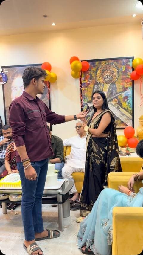 ✨ A Beautiful Milestone Completed! ✨
Jawed Habib Shivdhara has successfully completed another wonderful year with the love, trust, and support of all of you. ❤️
Your love and support have made this journey truly special.
Thank you for being a part of our celebration and for always standing with us. 🥂✨
Here’s to many more beautiful years together! ❤️
#JawedHabib #Shivdhara #AnniversaryCelebration #ThankYou #Darbhanga Celebration LoveAndSupport