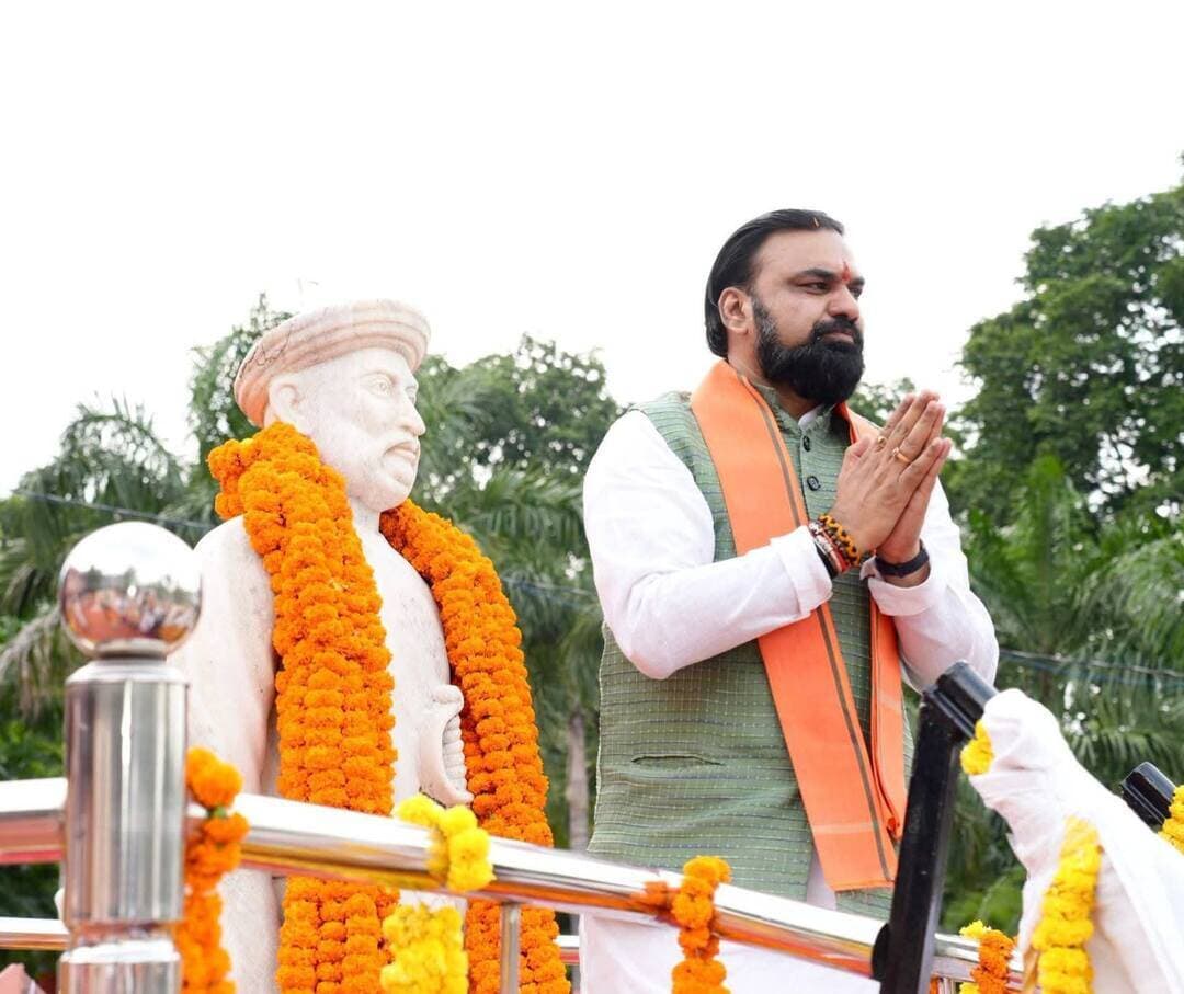 बिहार के मुख्यमंत्री सम्राट चौधरी के जगदीशपुर आगमन की तस्वीर देखिए...