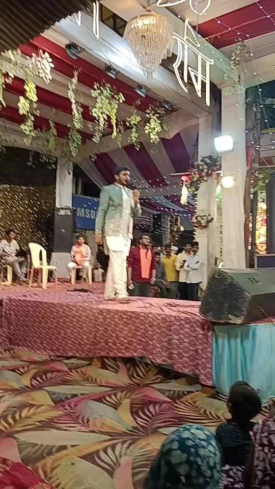 गणेश चौक मंदिर परिसर में भव्य भजन संध्या