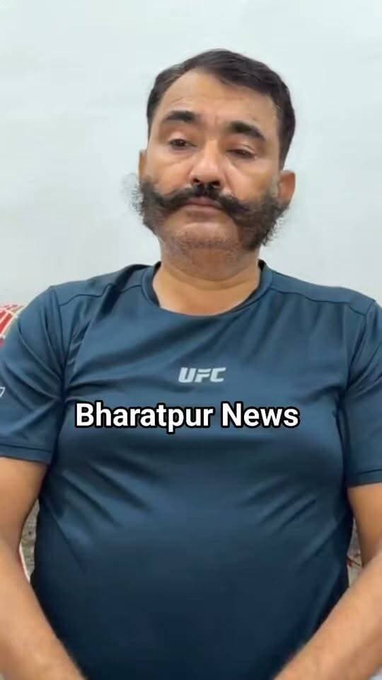 भरतपुर - महाराज विश्वेंद्र सिंह और जाट नेता नेम सिंह फौजदार आमने सामने..नेम सिंह का वीडियो आया सामने ..