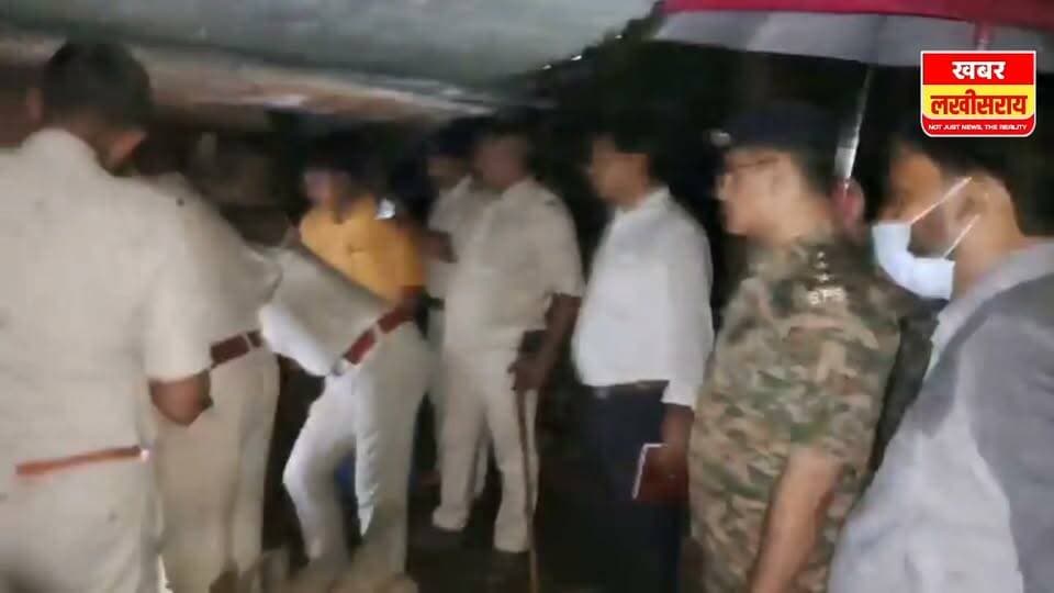लखीसराय। चार दिन के जमीन विवाद ने लिया खौफनाक मोड़, भाई की हत्&या कर घर में दफनाया।
