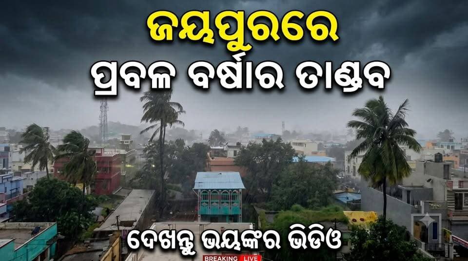 ଜୟପୁରରେ ପ୍ରବଳ ବର୍ଷାର ତାଣ୍ଡବ
#Jeypore #jeyporenews #jeyporeupdatenews #jeyporesocialmedia #koraputupdate #koraput #Rayagada #Malakangiri #Nabarangpur #viralpost2024 #viralfacebookpage #public #facebookchallange #trendingreels #informativepost #highlightseveryonefollowers2025 #highlights #dmkoraput #CMOdisha #facebookfollowersfollowers #jeyporemuncipalty #koraputpolice #viralpost #viralvideoシ