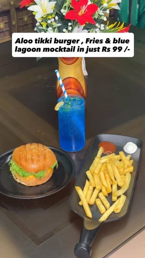 Amazing offer is now live in Udaipur 🍹🍟🍔