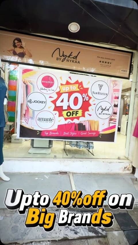 Kanpur ke viral store @herlikes7 📍 me apko milega Upto 40%off on all big brands ❤️✅
Men & Women dono ke liye apko milenge big big brands and Upto 40%Off bhi ❤️✅
Cord sets , Night wear , Maternity wear , inner wear ab sab kuch milega apko under one roof 😍 only @herlikes7 📍
Location : Swaroop Nagar , Kanpur 📍
#kanpur #fashion #cordset #offer #viral