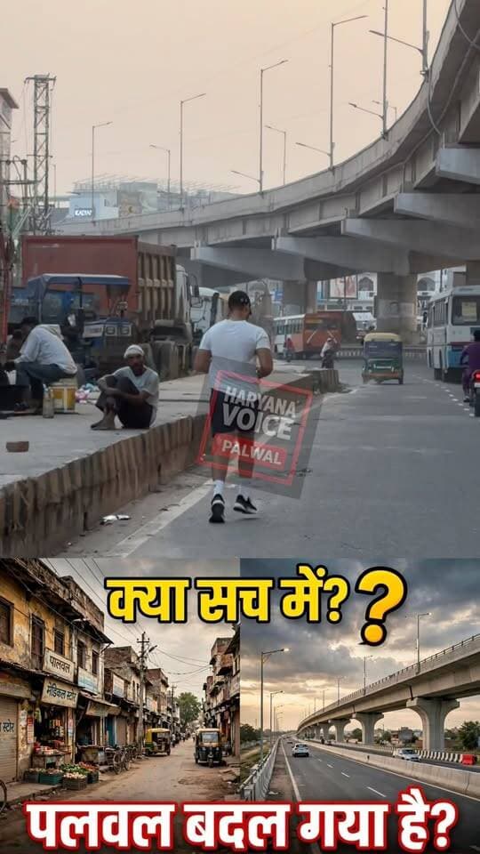 क्या सच में ही पलवल बदल गया है? ये सवाल आज हर पलवलवासी के मन में है!
.
.
.
पलवल जिले में पिछले कुछ सालों में बहुत कुछ बदला है - नई सड़कें, विकास कार्य, बाजार, शिक्षा और सुविधाएं। लेकिन क्या ये बदलाव जमीनी स्तर पर दिख रहा है? आप क्या सोचते हैं? कमेंट में अपनी राय जरूर दें।
Haryana Voice Palwal - पलवल जिले की हर छोटी-बड़ी खबर, बिना मिर्च-मसाला के, बिल्कुल सच के साथ।
Local | Crime | Vikas | Kisan | Rajniti
#Palwal #HaryanaVoicePalwal #PalwalKiAwaaz #HaryanaNews #badaltapalwal
