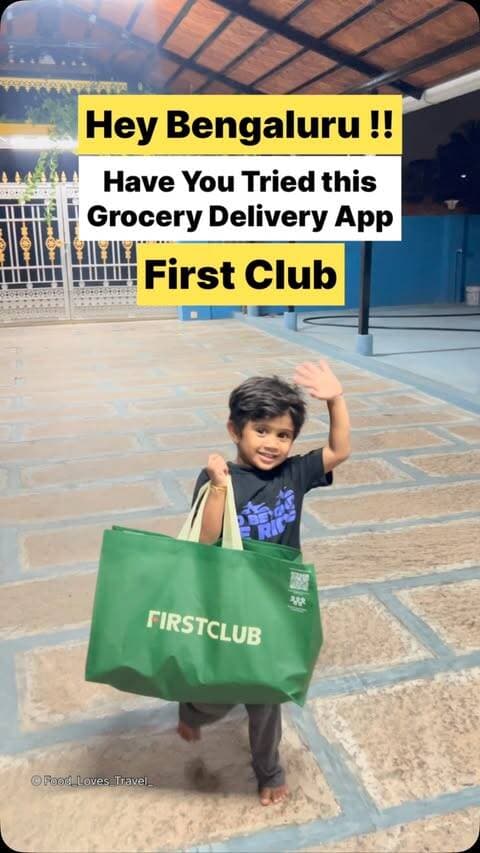 Bangalore’s First Delivery App that really gives you a Quality Grocery.
I ordered for the first in First Club. The experience was so good. Live tracking of my order and delivered at door step. Liked the service . And the quality of groceries, vegetables, fruits all were good.
Thank you @letsfirstclub
#firstclub #groceryapp #groceryshopping #grocerydelivery #nammabengaluru