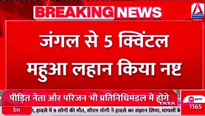 डूण्डासिवनी पुलिस का बड़ा एक्शन, जंगल में छिपाकर रखा 5 क्विंटल महुआ लहान नष्ट
Asian News Madhya Pradesh
SEONI Police